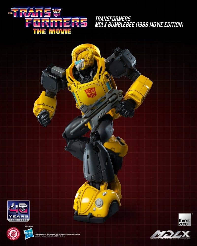 Transformers MDLX Action Figure Bumblebee (1986 Movie Edition) 12 cm [4]