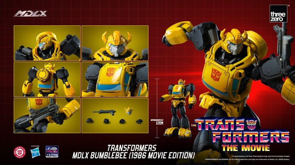 Transformers MDLX Action Figure Bumblebee (1986 Movie Edition) 12 cm [6]