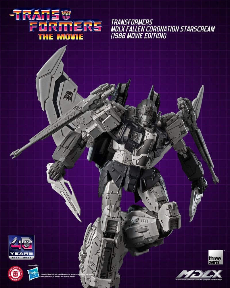Transformers MDLX Action Figure Fallen Coronation Starscream (1986 Movie Edition) 20 cm [8]