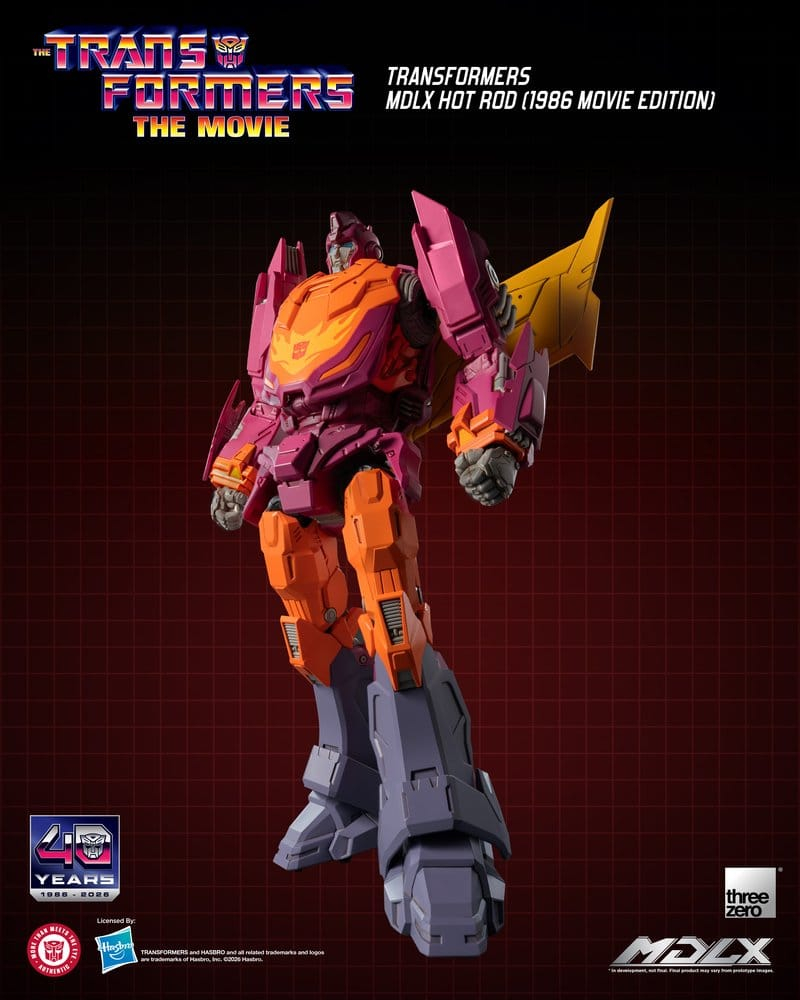 Transformers MDLX Action Figure Hot Rod (1986 Movie Edition) 18 cm [2]