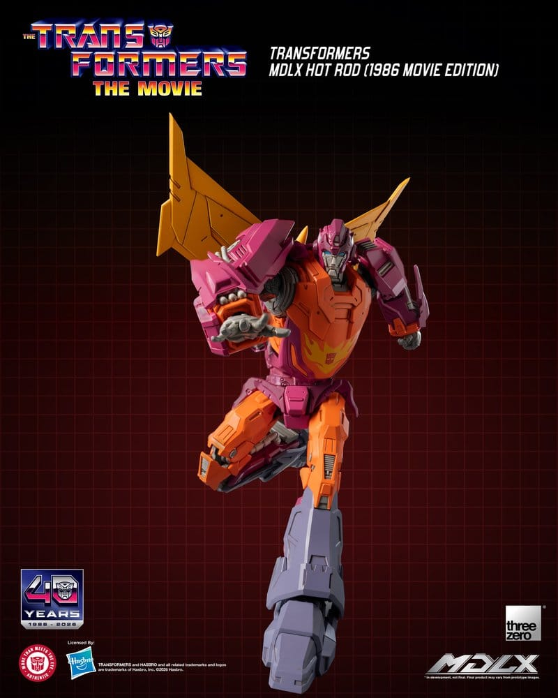 Transformers MDLX Action Figure Hot Rod (1986 Movie Edition) 18 cm [7]