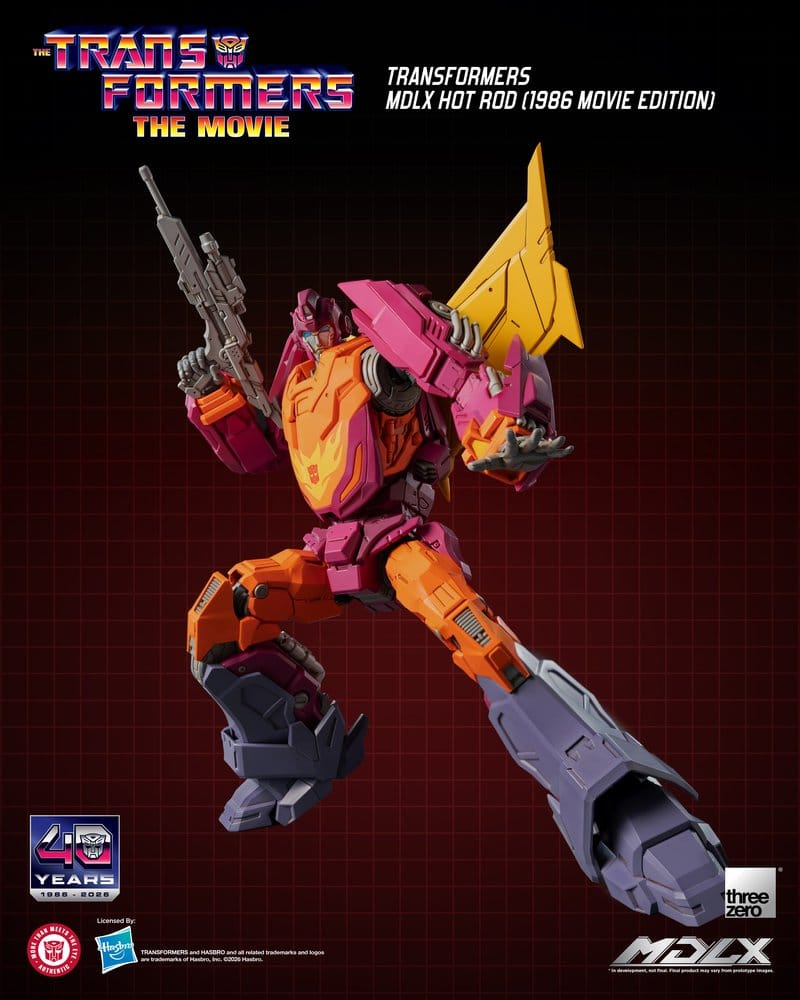Transformers MDLX Action Figure Hot Rod (1986 Movie Edition) 18 cm [3]