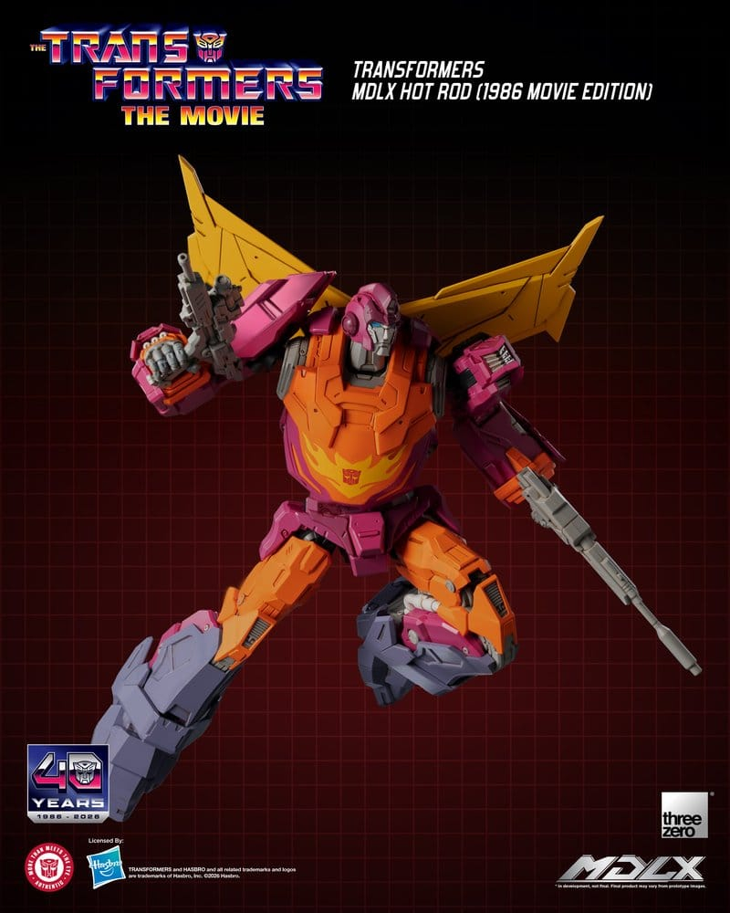 Transformers MDLX Action Figure Hot Rod (1986 Movie Edition) 18 cm [4]