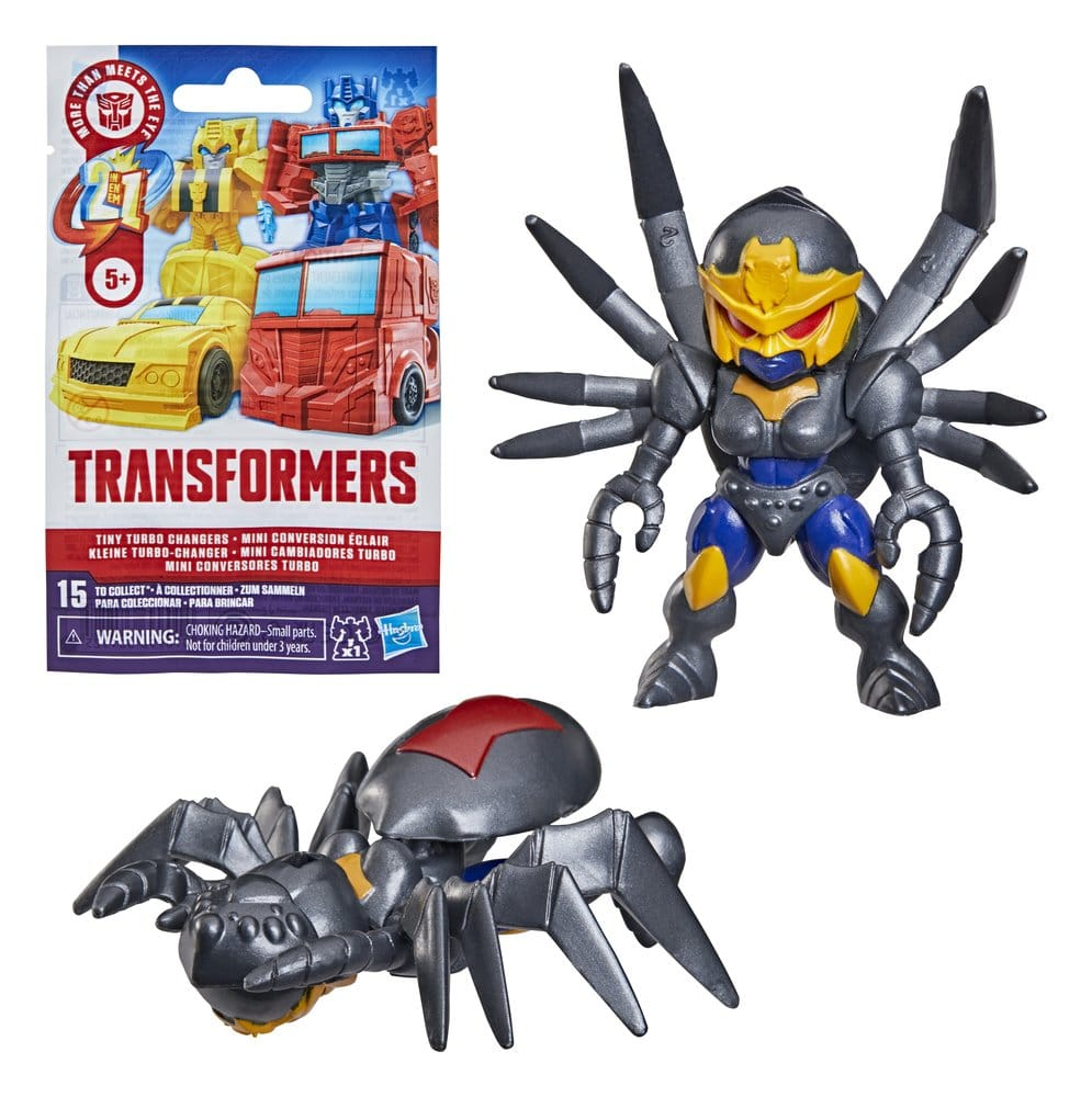 Transformers Mini Action Figures 4 cm Tiny Turbo Changers Blind Box Display (24) [11]