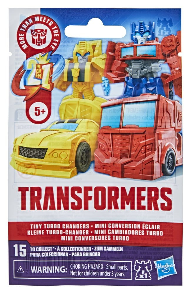 Transformers Mini Action Figures 4 cm Tiny Turbo Changers Blind Box Display (24) [23]