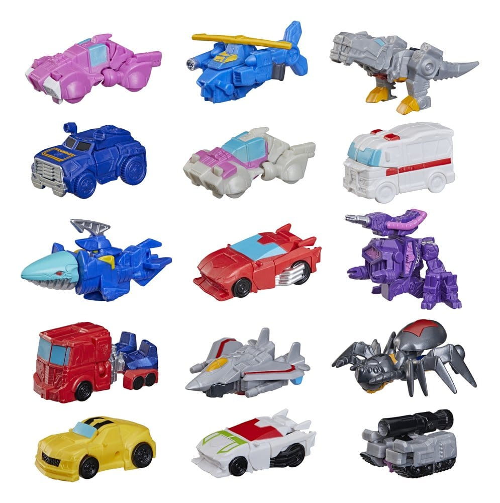 Transformers Mini Action Figures 4 cm Tiny Turbo Changers Blind Box Display (24) [16]