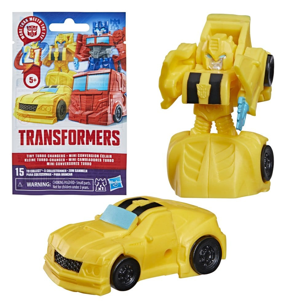 Transformers Mini Action Figures 4 cm Tiny Turbo Changers Blind Box Display (24) [10]