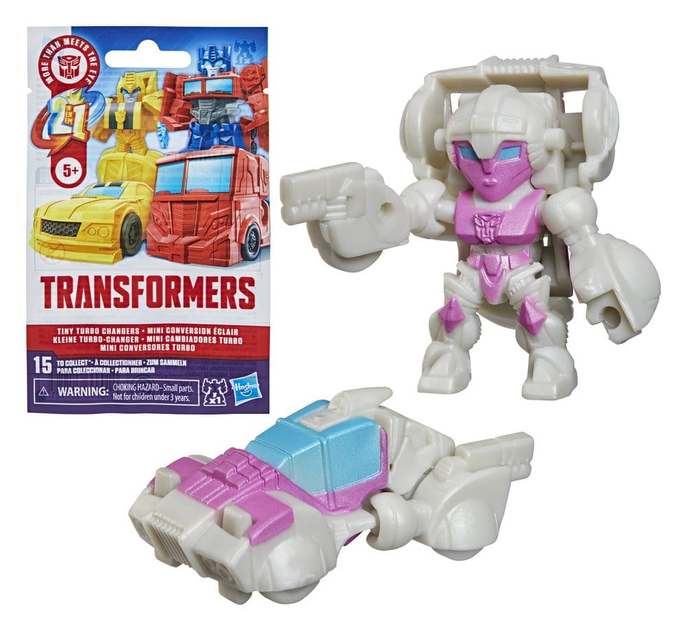 Transformers Mini Action Figures 4 cm Tiny Turbo Changers Blind Box Display (24) [14]