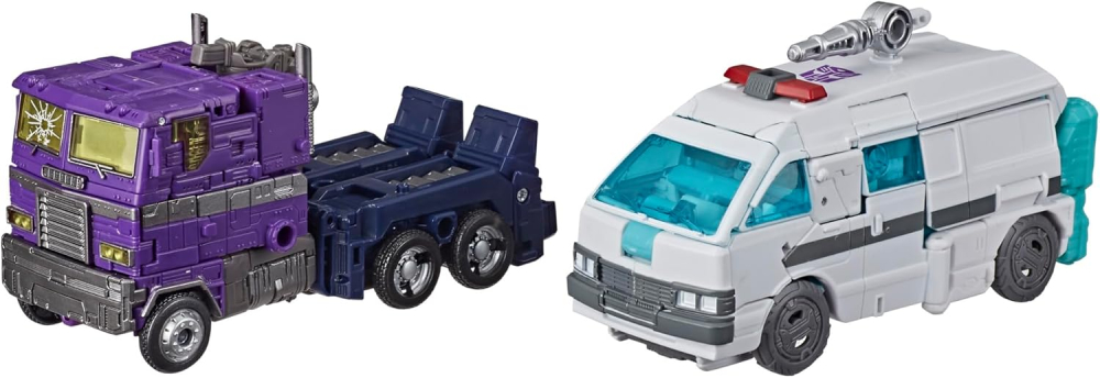 Transformers Shattered Glass – Optimus Prime & Ratchet Generations Selects [2]