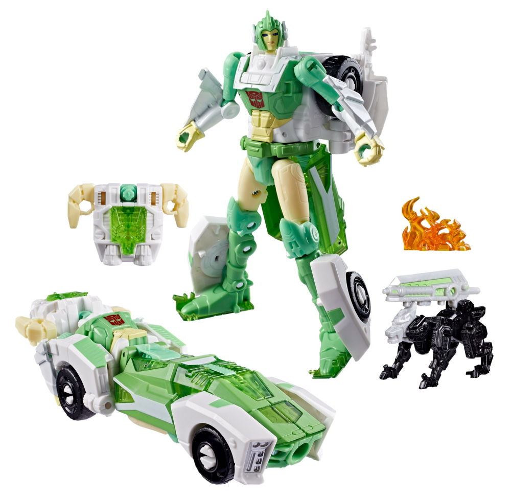 Transformers Siege Autobot Greenlight cu Dazzlestrike Hasbro WFC-S15 [2]