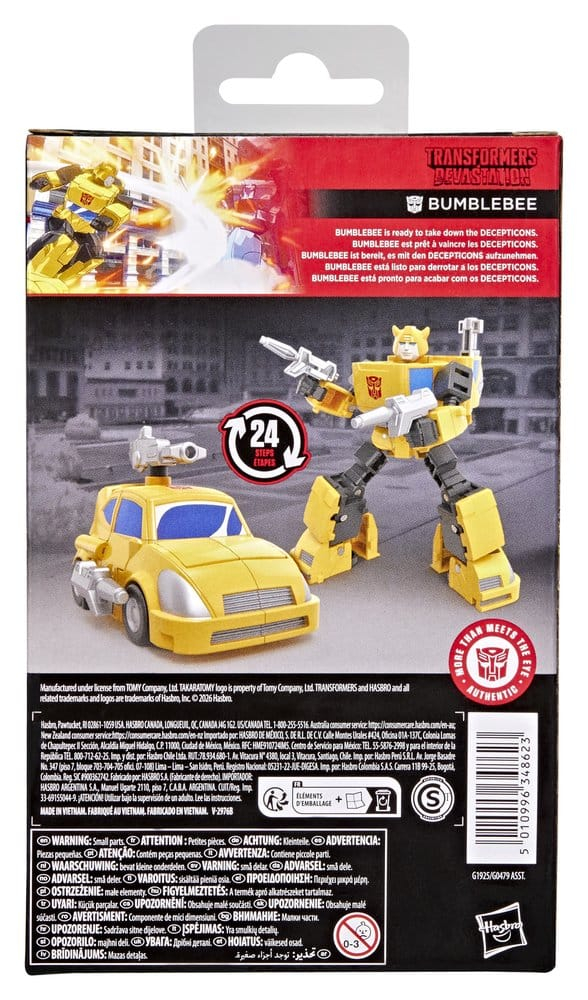 Transformers Studio Series Bumblebee Devastation Deluxe Class Figurina 11 cm [2]