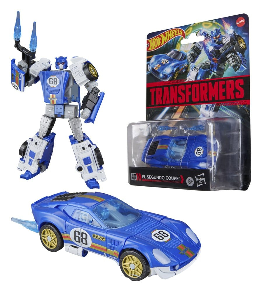 Transformers x Hot Wheels Collaborative Deluxe Class Action Figure El Segundo Coupe 13 cm [2]