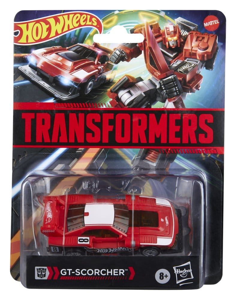 Transformers x Hot Wheels Collaborative Deluxe Class Action Figure GT-Scorcher 13 cm [5]
