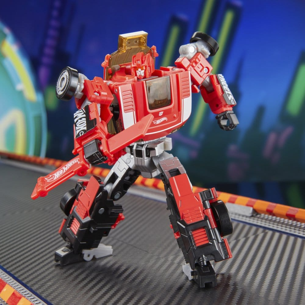 Transformers x Hot Wheels Collaborative Deluxe Class Action Figure GT-Scorcher 13 cm [7]