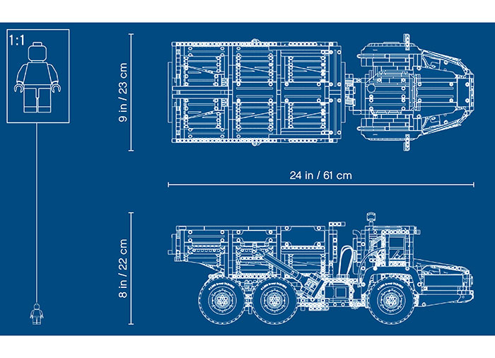 Transportor Volvo 6x6 (42114) [10]