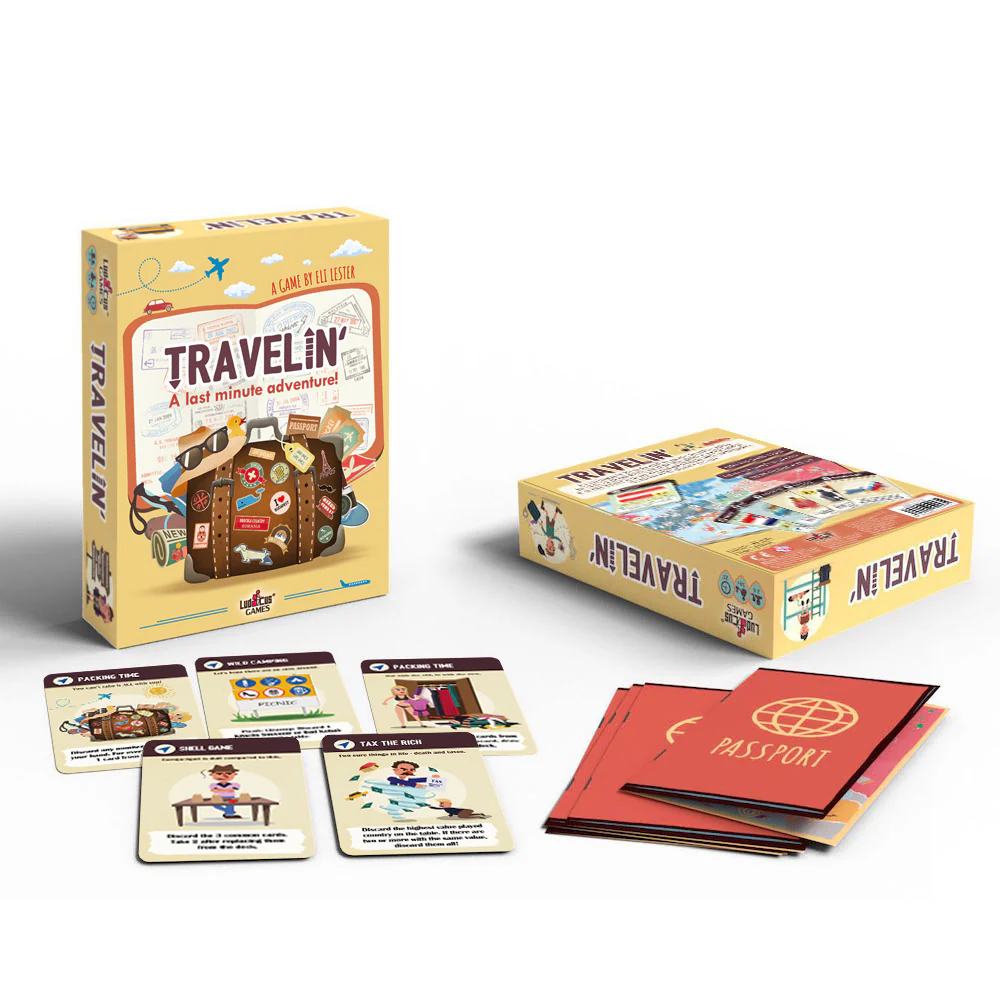 Travelin Joc de Carti cu Tematica de Calatorie (limba engleza) [2]