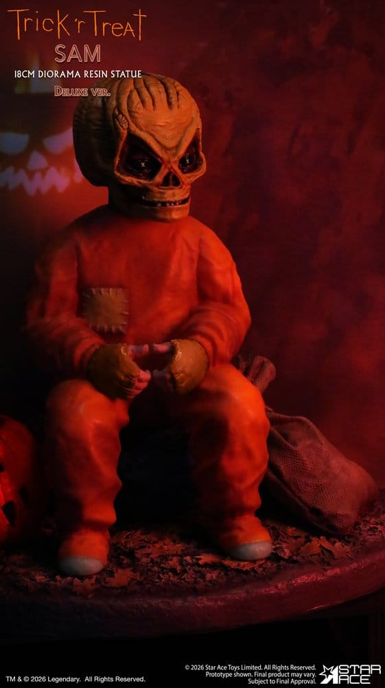 Trick R Treat Diorama Resin Statue Sam DX 18 cm [2]