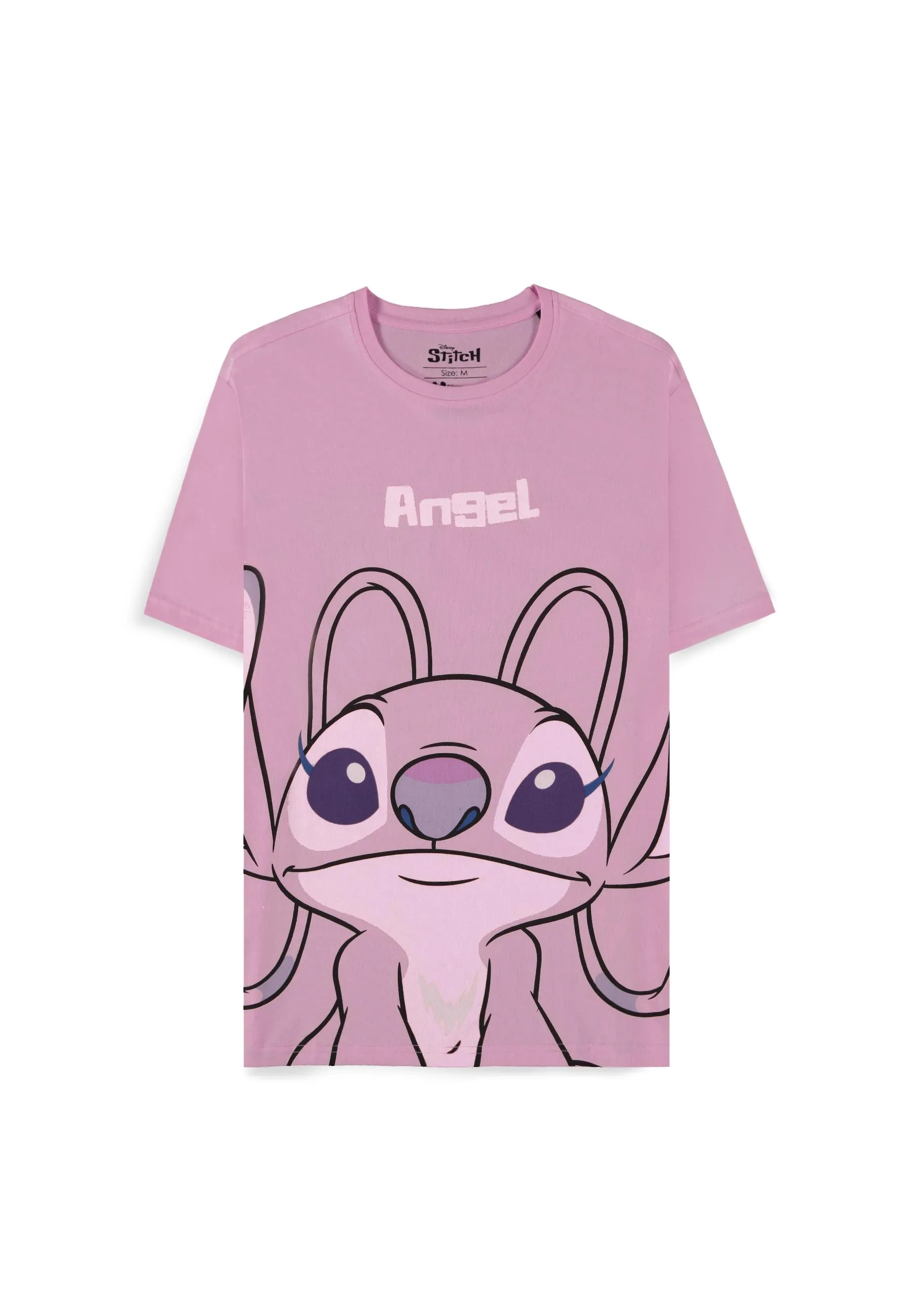 Tricou Disney Lilo & Stitch – Angel Roz (100% bumbac, Oficial) [1]