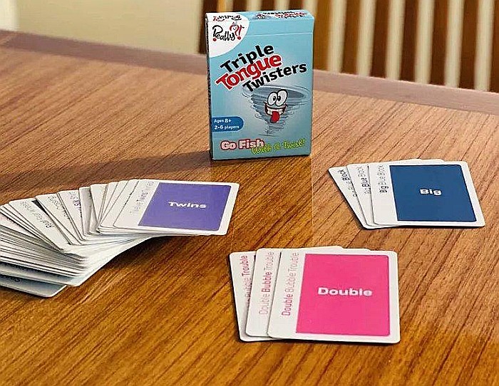 Triple Tongue Twisters: Go Fish with a Twist! [3]
