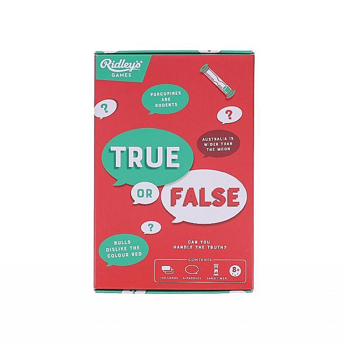 True or False [2]
