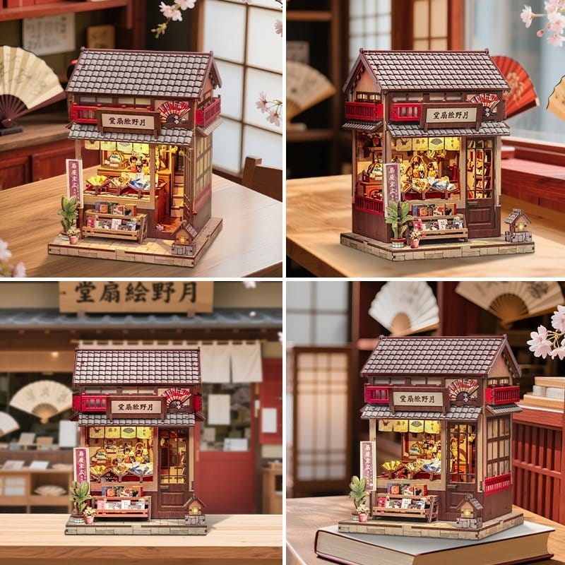 Tsukino Eogi-dou - DIY Miniature House Kit cu LED [3]