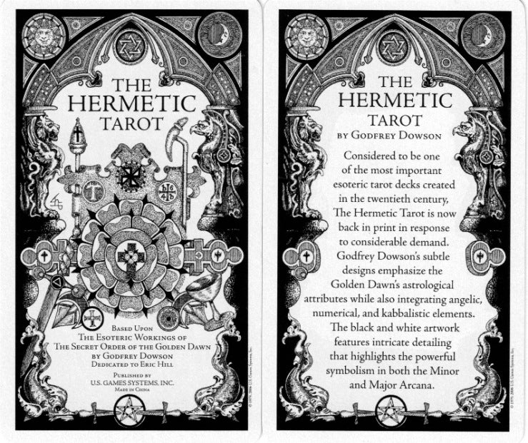 U.S. Game Systems - Hermetic Tarot Cards cu Ghid [4]