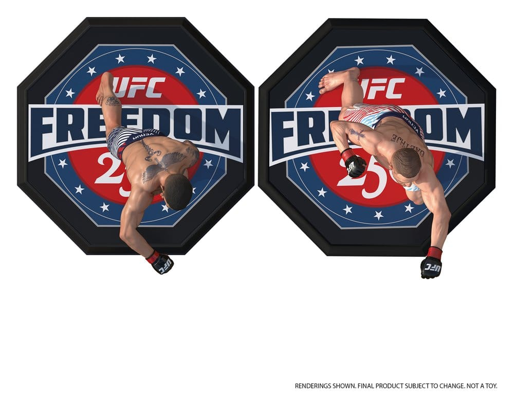 UFC McFarlane's SportsPicks Action Figures 2-Pack Ilia Topuria vs Justin Gaethje (Freedom 250) 18 cm [2]
