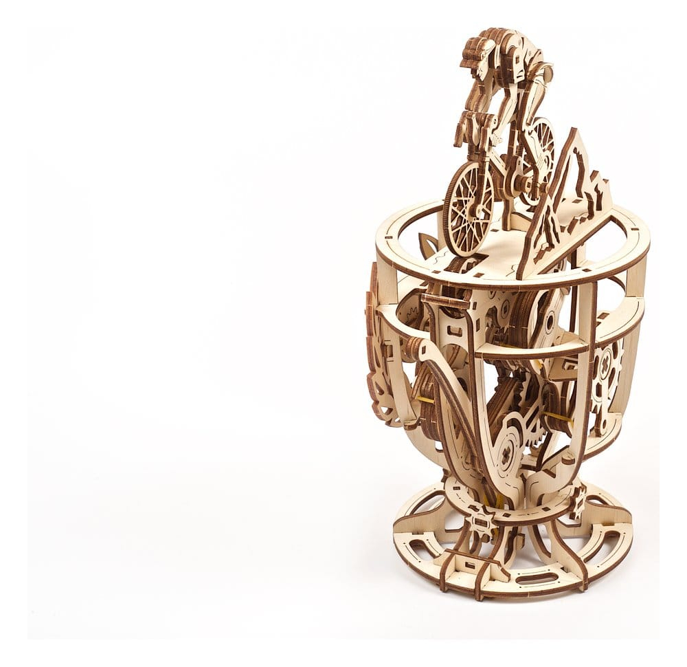Ugears 3D Wooden Puzzle Automaton Cyclist [3]