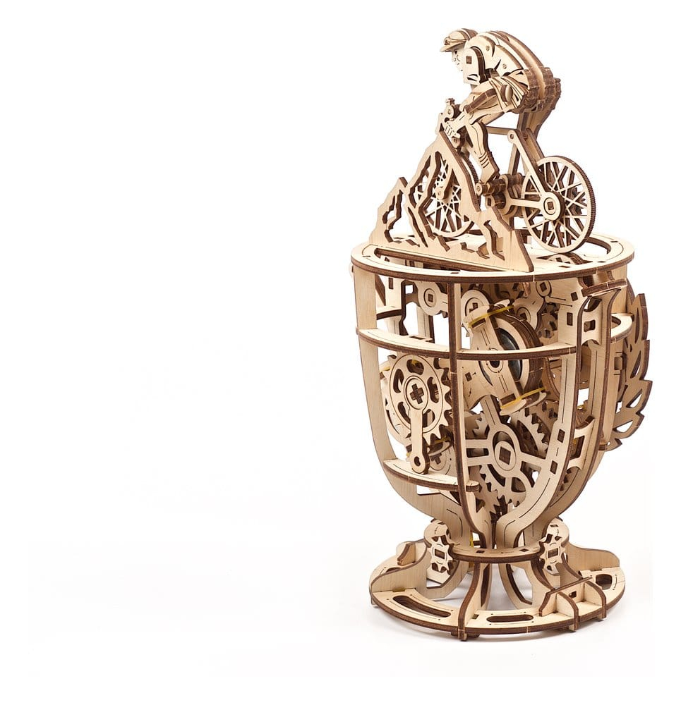 Ugears 3D Wooden Puzzle Automaton Cyclist [19]