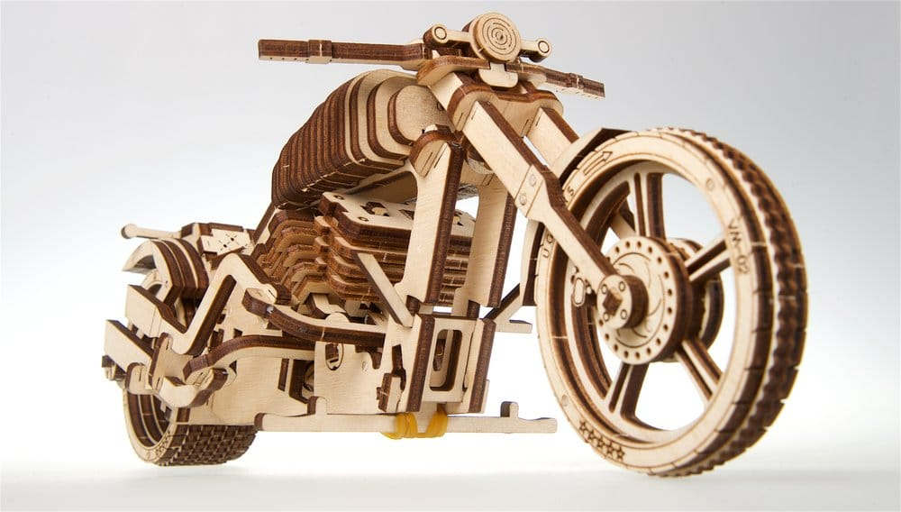 Ugears 3D Wooden Puzzle Bike VM-02 [19]