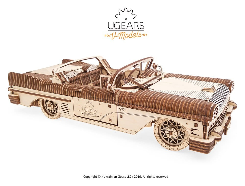 Ugears 3D Wooden Puzzle Dream Cabriolet VM-05 [25]