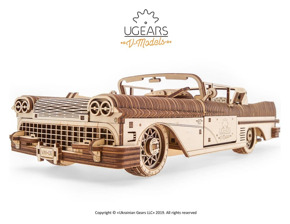 Ugears 3D Wooden Puzzle Dream Cabriolet VM-05 [9]