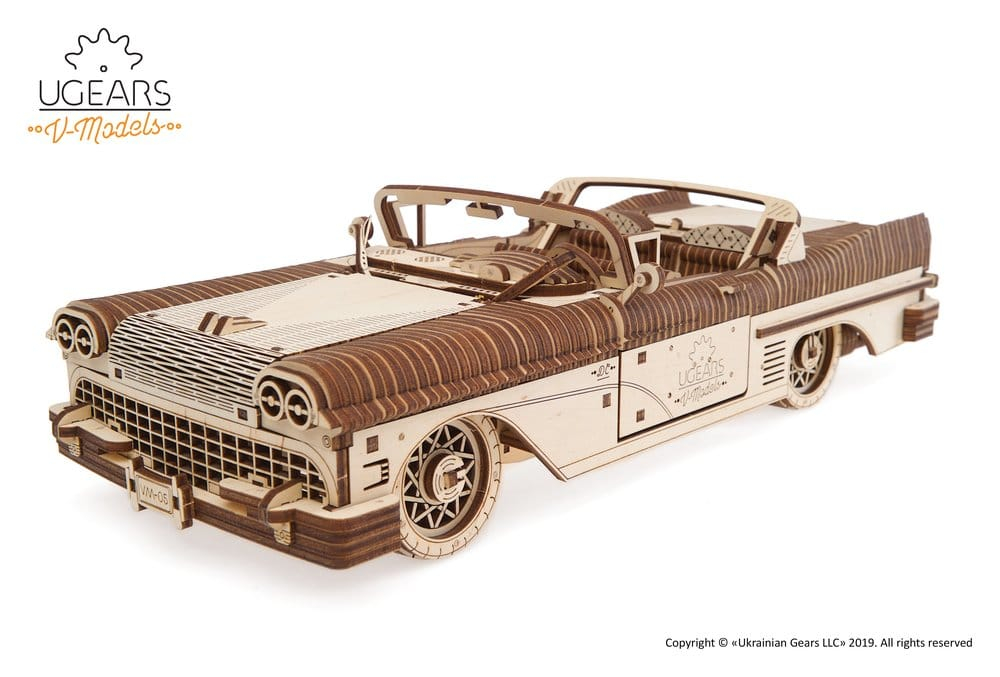 Ugears 3D Wooden Puzzle Dream Cabriolet VM-05 [21]