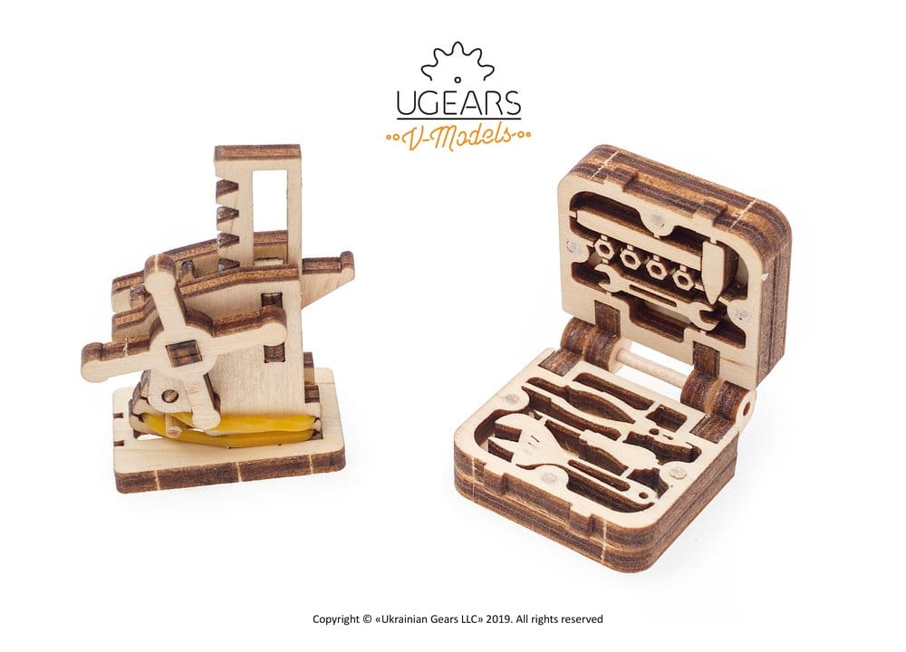 Ugears 3D Wooden Puzzle Dream Cabriolet VM-05 [16]