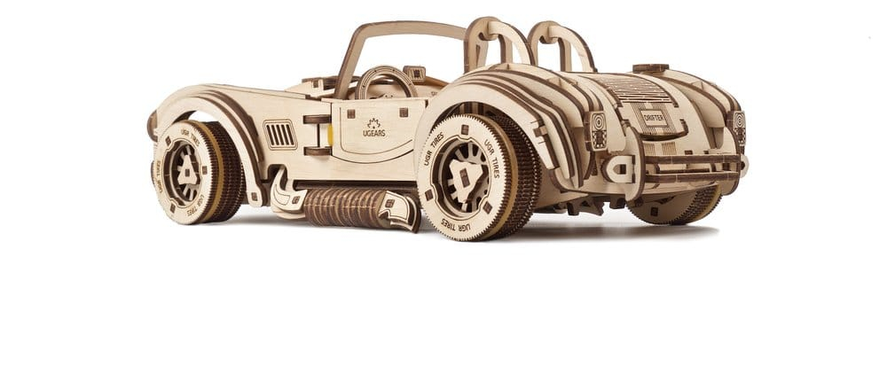 Ugears 3D Wooden Puzzle Drift Cobra Racing Car [9]