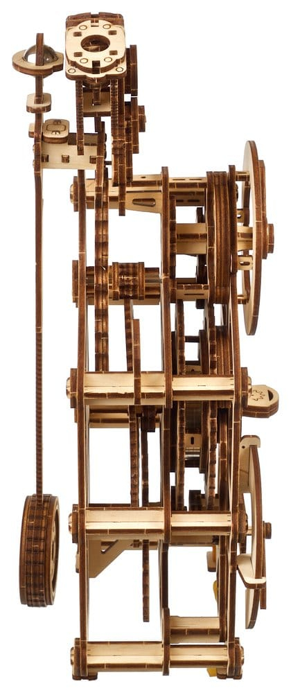 Ugears 3D Wooden Puzzle Engine Clock [17]