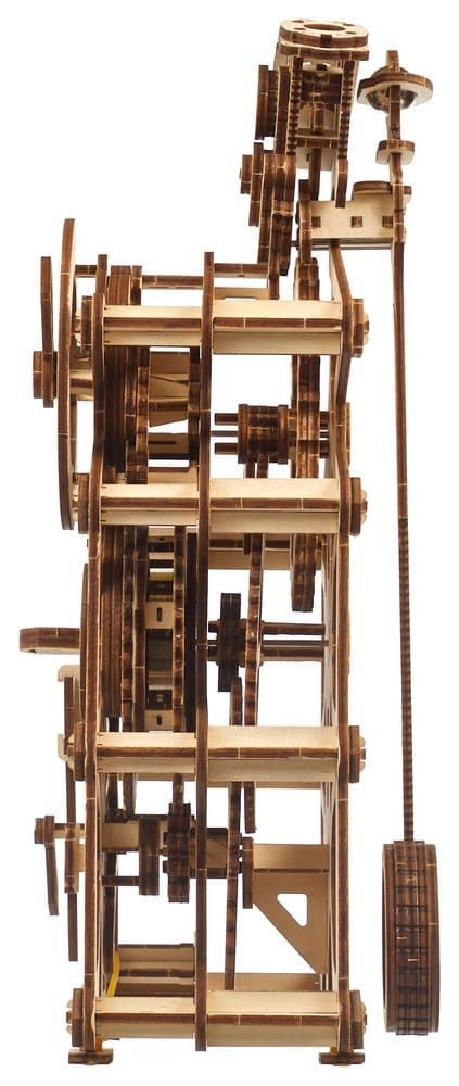 Ugears 3D Wooden Puzzle Engine Clock [6]