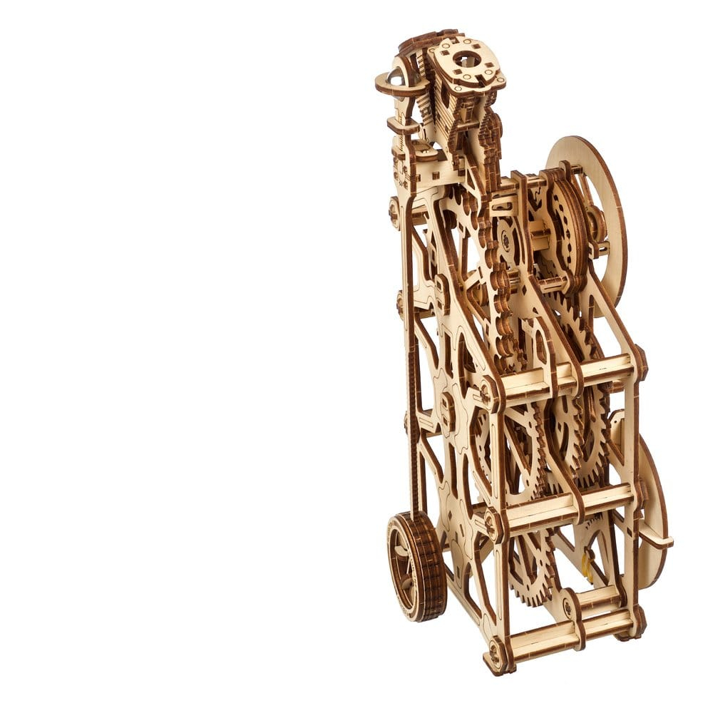 Ugears 3D Wooden Puzzle Engine Clock [14]