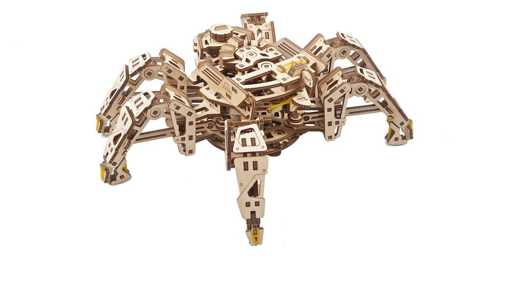 Ugears 3D Wooden Puzzle Hexapod Explorer [10]