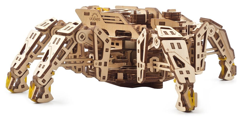 Ugears 3D Wooden Puzzle Hexapod Explorer [19]
