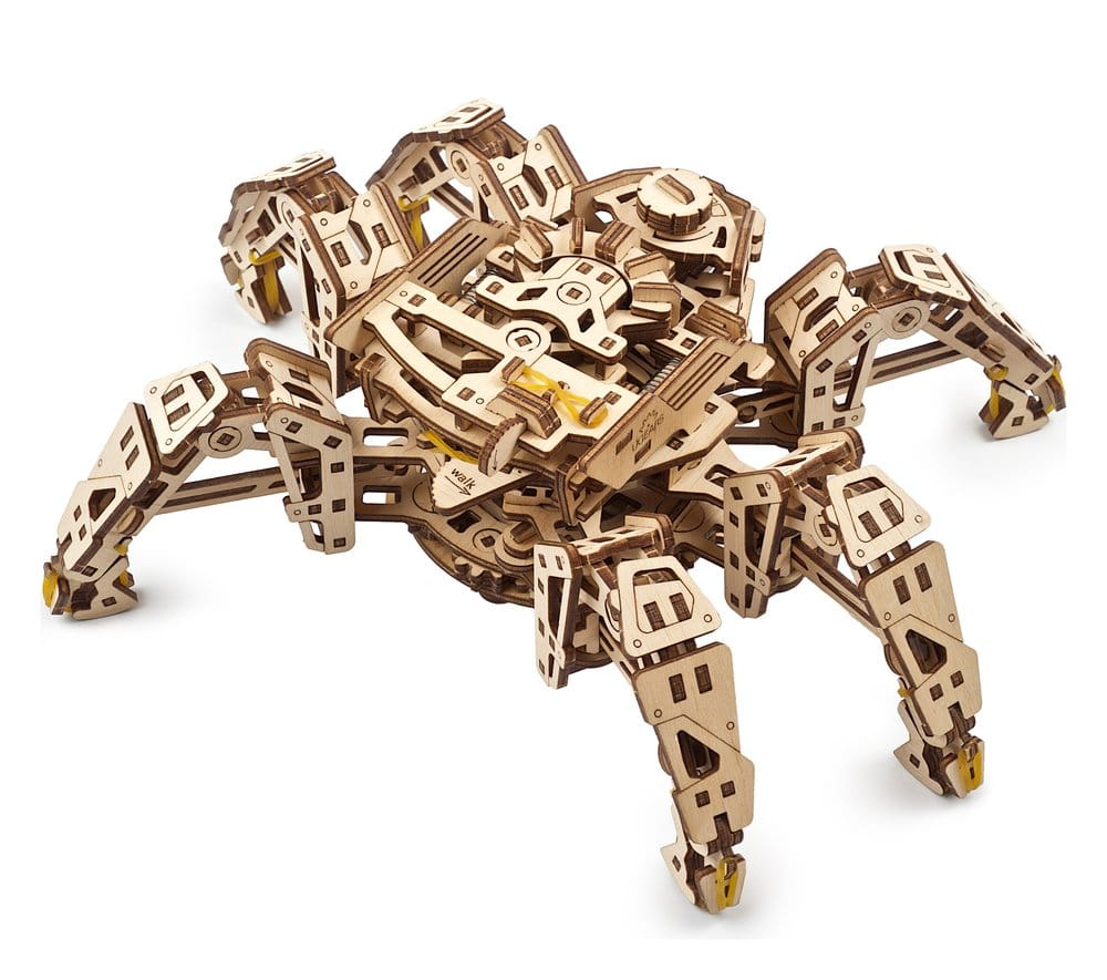 Ugears 3D Wooden Puzzle Hexapod Explorer [15]