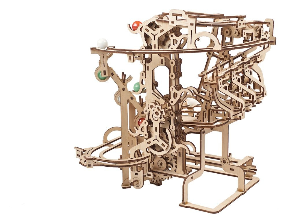 Ugears 3D Wooden Puzzle Marble Run Chain Hoist [15]