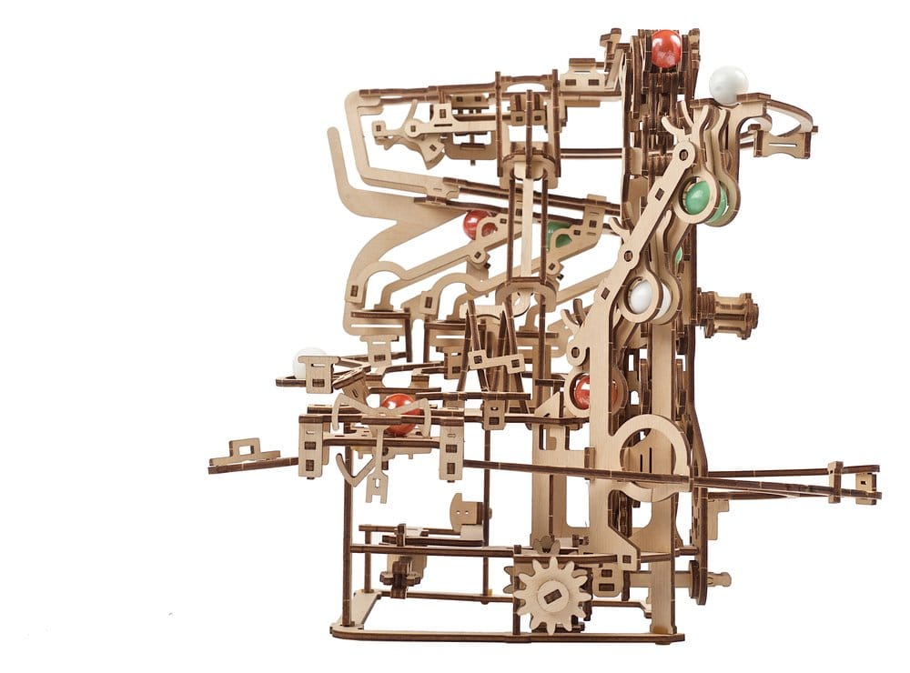 Ugears 3D Wooden Puzzle Marble Run Chain Hoist [20]