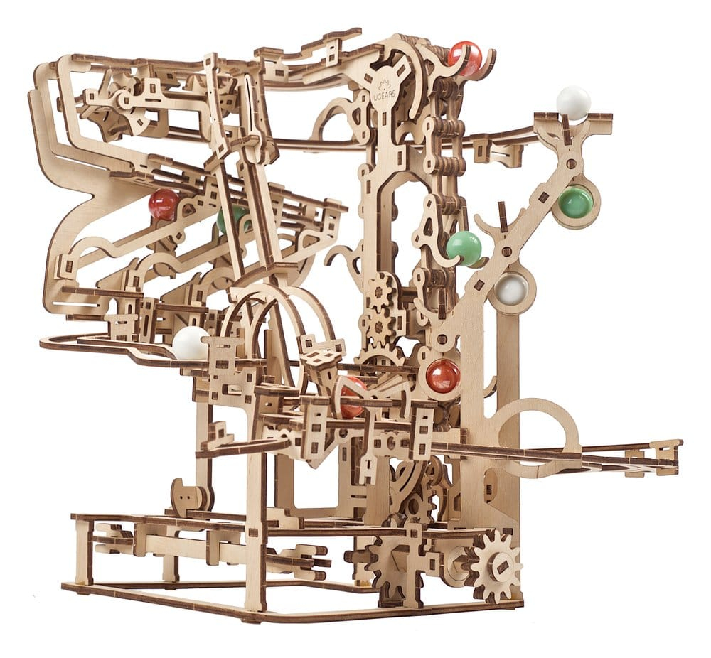 Ugears 3D Wooden Puzzle Marble Run Chain Hoist [22]