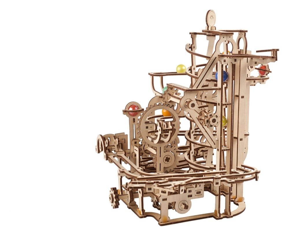 Ugears 3D Wooden Puzzle Marble Run Spiral Hoist [17]