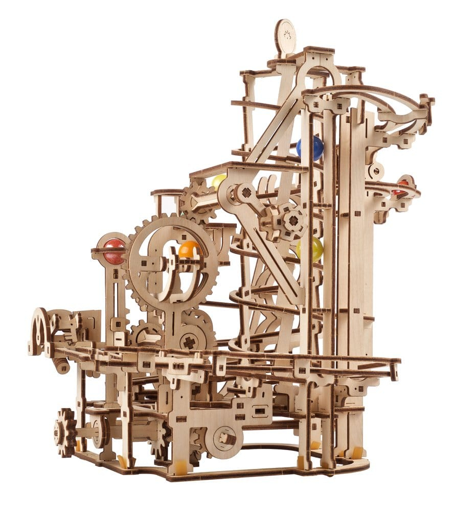 Ugears 3D Wooden Puzzle Marble Run Spiral Hoist [16]