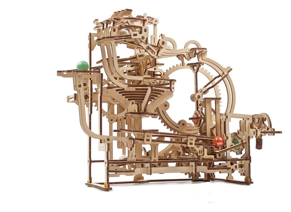 Ugears 3D Wooden Puzzle Marble Run Stepped Hoist [4]