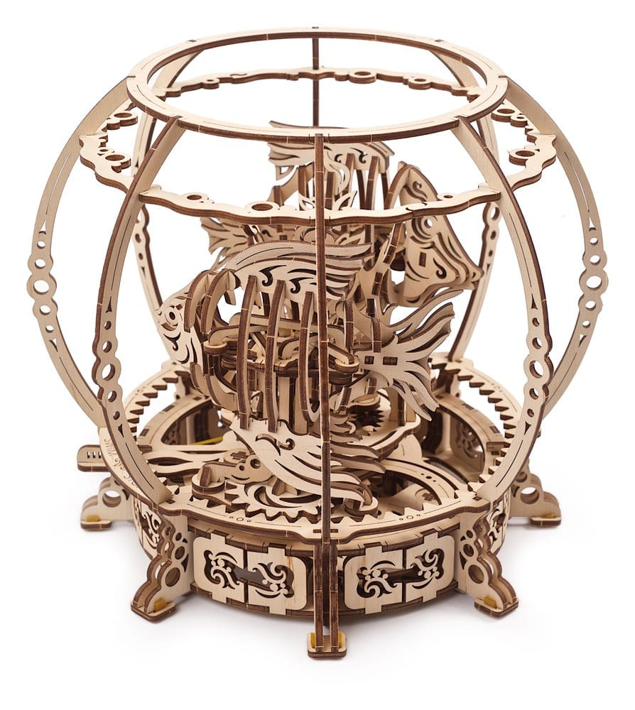 Ugears 3D Wooden Puzzle Mechanical Aquarium [14]