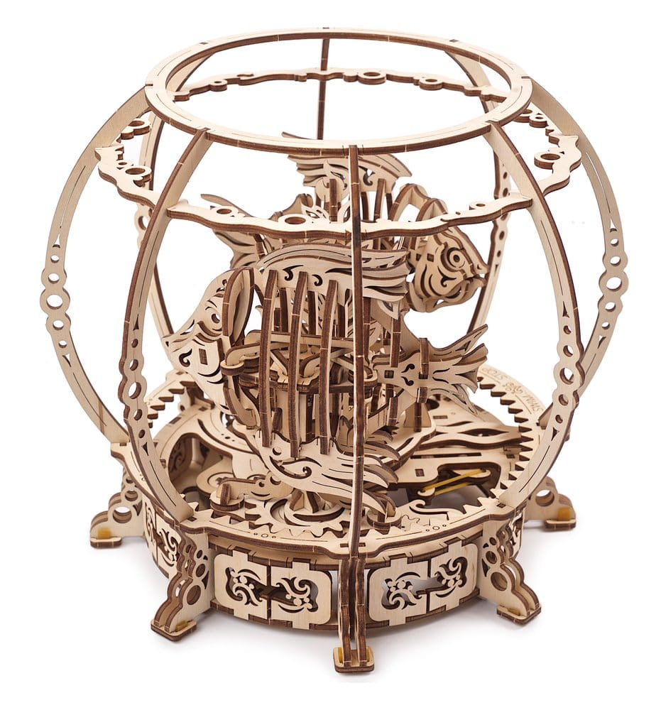 Ugears 3D Wooden Puzzle Mechanical Aquarium [4]