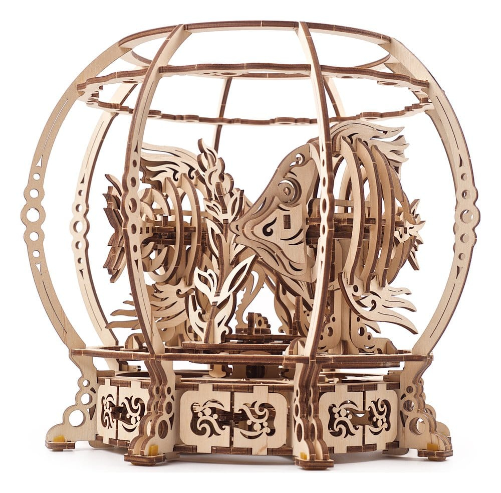 Ugears 3D Wooden Puzzle Mechanical Aquarium [21]